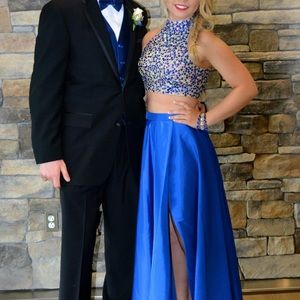 Sherri Hill Two Piece Prom Dress